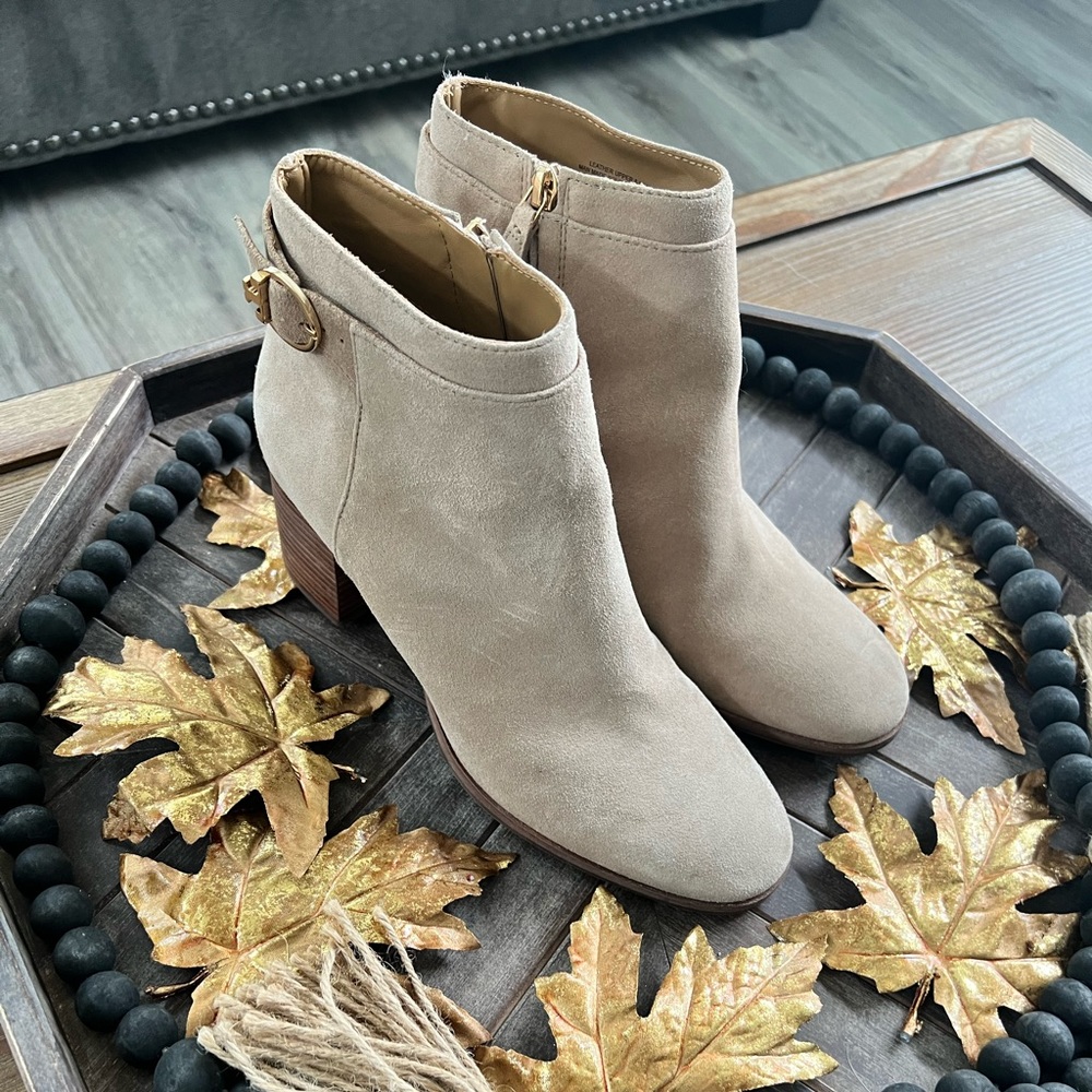 Tory Burch Sofia Suede Bootie - image 2